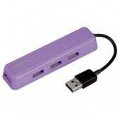 Hub USB 2.0 1:4 violet HAMA