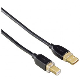 Cablu USB A - USB B HAMA 3m negru