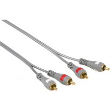 Cablu audio 2RCA - 2RCA HAMA 3 m