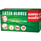 Manusi latex masura L 50 perechi/ cutie SANO Sushi