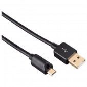 Cablu micro USB 2.0 cu LED HAMA 1.5m negru