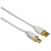 Cablu USB A - USB B HAMA 3m alb