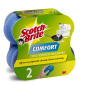 Burete ergonomic 2 buc/set SCOTCH-BRITE Confort Delicat