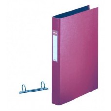 Caiet mecanic A4 2 inele visiniu ESSELTE Standard