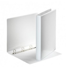 Caiet mecanic A4 4 inele 3.8cm alb ESSELTE Panorama