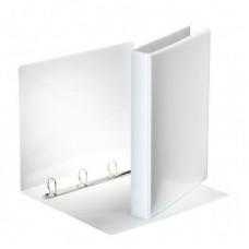 Caiet mecanic A4 4 inele 4.4cm alb ESSELTE Panorama