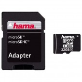 Card de memorie microSD 32GB Clasa 10 + adaptor HAMA