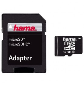 Card de memorie microSD 32GB Clasa 10 + adaptor HAMA