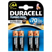 Baterii AAK4 alcalina 4 bucati DURACELL Turbo Max Duralock