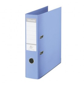 Biblioraft dublu plastifiat 7.5cm albastru deschis ESSELTE Standard No. 1 Solea