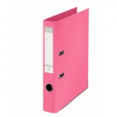 Biblioraft dublu plastifiat 5.0cm roz ESSELTE Standard No. 1 Solea