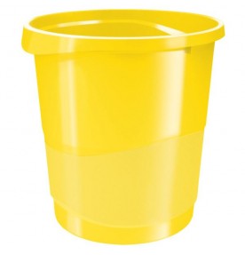 Cos de birou 14l galben ESSELTE Europost VIVIDA