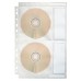 File din plastic A4 transparent pentru CD/DVD ESSELTE