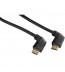 Cablu audio - video HDMI unghi de 90° HAMA 1.5m