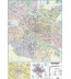 Harta plastifiata Bucuresti plan oras administrativ-rutiera 140 x 100cm AMCO PRESS