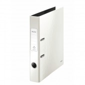 Biblioraft 5.0cm alb metalizat LEITZ 180 Wow