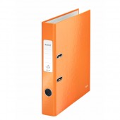 Biblioraft 5.0cm portocaliu metalizat LEITZ 180 Wow