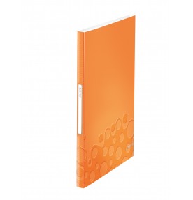 Mapa de prezentare A4 40 de folii de protectie portocaliu metalizat LEITZ WOW
