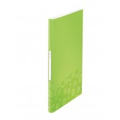 Mapa de prezentare A4 40 de folii de protectie verde metalizat LEITZ WOW