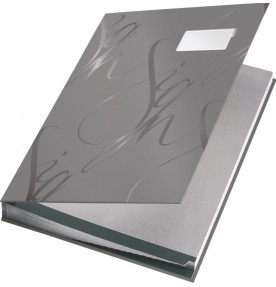 Mapa pentru semnaturi 17 separatoare gri Leitz Design