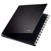 Mapa pentru semnaturi cu index 1-12 negru LEITZ