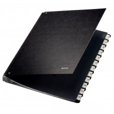 Mapa pentru semnaturi cu index 1-12 negru LEITZ