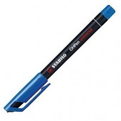 Marker permanent 0.4mm albastru STABILO OHPen S