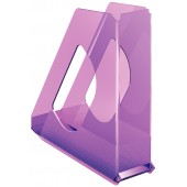 Suport vertical mov transparent Esselte Europost Solea