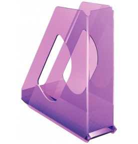 Suport vertical mov transparent Esselte Europost Solea